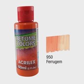 BETUME COLORS 60ML FERRUGEM (950) ACRILEX