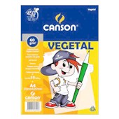 BLOCO PAPEL VEGETAL A4 60G 10F CANSON
