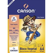 BLOCO VEGETAL A4 50F CANSON
