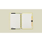 Caderno Inteligente A5 All Yellow 80 Folhas 90g