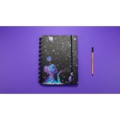 Caderno Inteligente Grande By Gocase Poeira das Estrelas 80 Folhas 90g