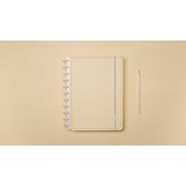 Caderno Inteligente Medio Amarelo Pastel 80 Folhas 90g