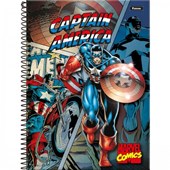 Caderno Universitário 10 Matérias 160F Marvel Comics 6841 Capa Sortida Foroni
