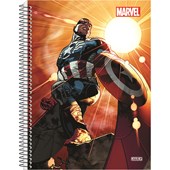 Caderno Universitário 10 Matérias 160F Marvel Now Capa Sortida São Domingos