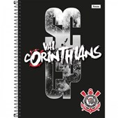 Caderno Universitário 10 Matérias 200F Corinthians 8827 Capa Sortida Foroni