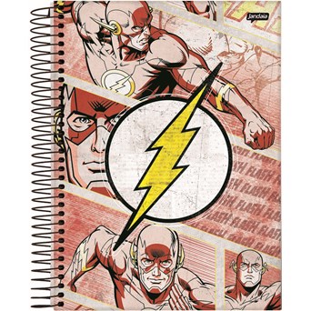 Caderno Universitário 15 Matérias 240F DC Comics Capa Sortida Jandaia