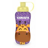 Garrafa Squeeze Refil 360 Temas - Girafa - Brasfoot