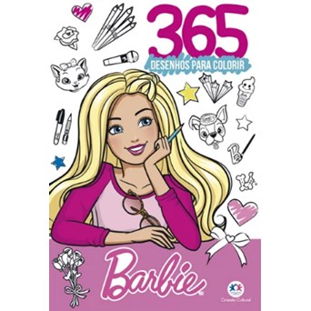 Livro Barbie - 365 Desenhos Para Colorir Ciranda Cultural