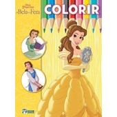 Livro Disney Colorir e Aprender - A Bela e a Fera - Rideel