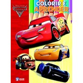 Livro Disney Colorir e Aprender - Carros 3 - Rideel