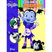 Livro Disney Colorir e Aprender - Vampirina - Rideel