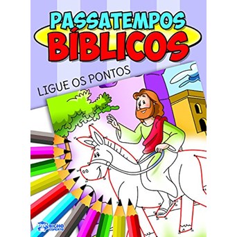 LIVRO PASSATEMPOS BIBLICOS LIGUE OS PONTOS BICHO ESPERTO