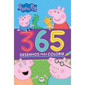 Livro Peppa Pig - 365 Desenhos Para Colorir Ciranda Cultural