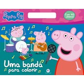 Livro Peppa Pig - Uma Banda para Colorir - Ciranda Cultural