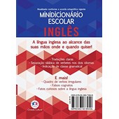 Minidicionario Escolar Inglês-Português Ciranda Cultural