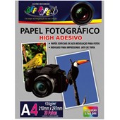 Papel Fotografico Glossy Adesivo 135g A4 Und Off Paper