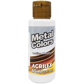 Tinta Metal Colors 60mL Prata (533) Acrilex