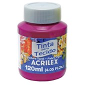 TINTA TECIDO FOSCA 120ML ROSA ESCURO (542) ACRILEX