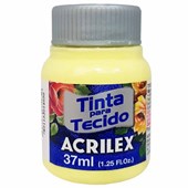 TINTA TECIDO FOSCA 37ML AMARELO BEBÊ (808) ACRILEX
