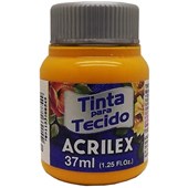 TINTA TECIDO FOSCA 37ML AMARELO GEMA (833) ACRILEX