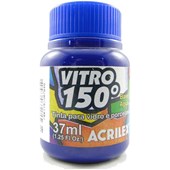 Tinta Vitro 150 Base Agua 37Ml Azul (559) Acrilex